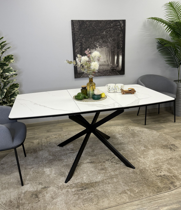 Обеденные столы, Стол Kenner BR1200 раздвижной, керамика