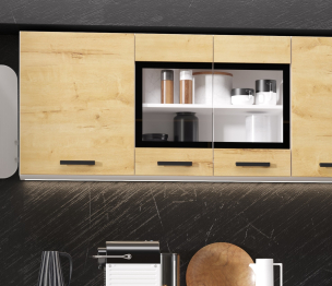 Кухня Хозяюшка 2,0 м Дуб вотан ЛДСП