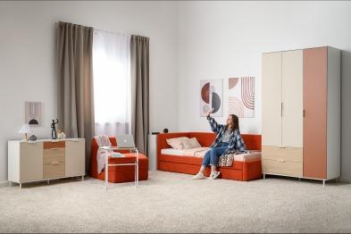 Шкаф Марвэл 16.317.03, белый, сатин, плэйн, безмолвная пустыня