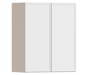 Квадро шкаф навесной 2 дв 60х72 см