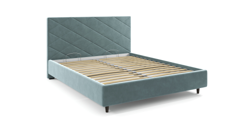 Кровать Lineaflex Аликанте Сканди Newton aqua blue 160x200