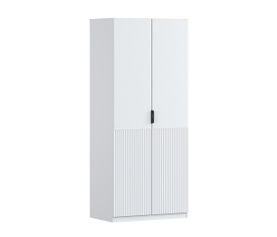 Шкаф двухдверный Макс 1000 мм, вариант №2 (ЛДСП/МДФ)