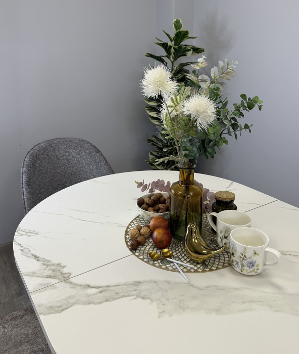 Обеденные столы, Стол KENNER DO1100 раздвижной, керамика 