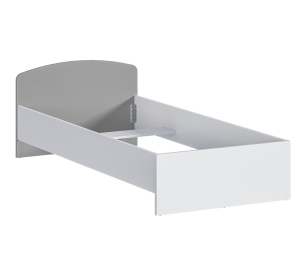 Кровать Mika / Мика СБ-3286 Белый,Серый