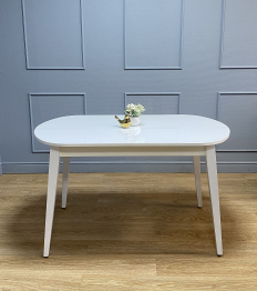 Стол Kenner 1300M раздвижной, стекло глянец