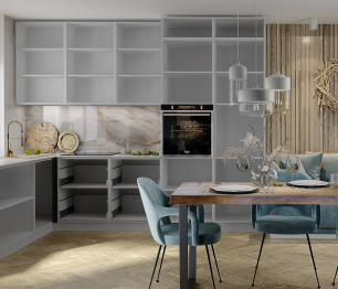 Кухонный гарнитур Калипсо 3 м