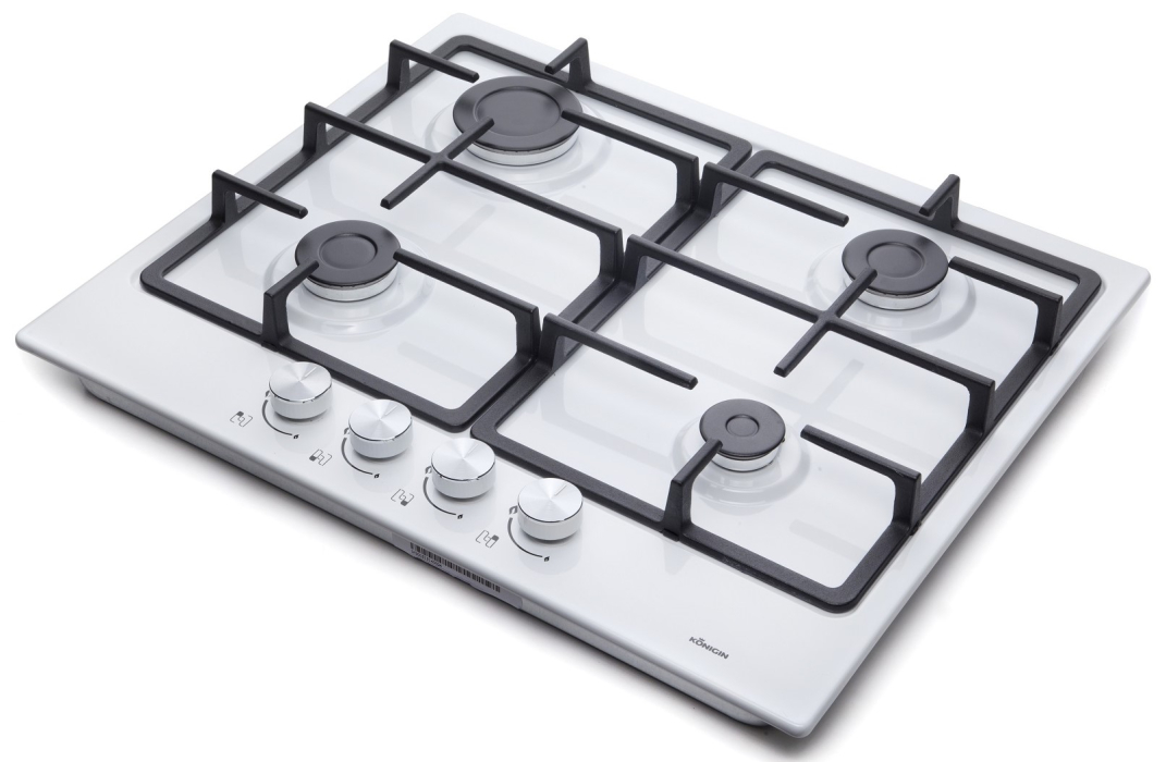 Встраиваемые варочные панели, Газовая варочная панель Konigin Spark 604 WH