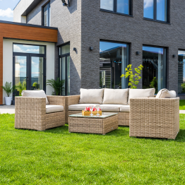 Лаунж-зона KARL бежевая