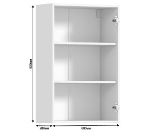 Регина корпус для шкафа навесного 1 дв 60х93 см