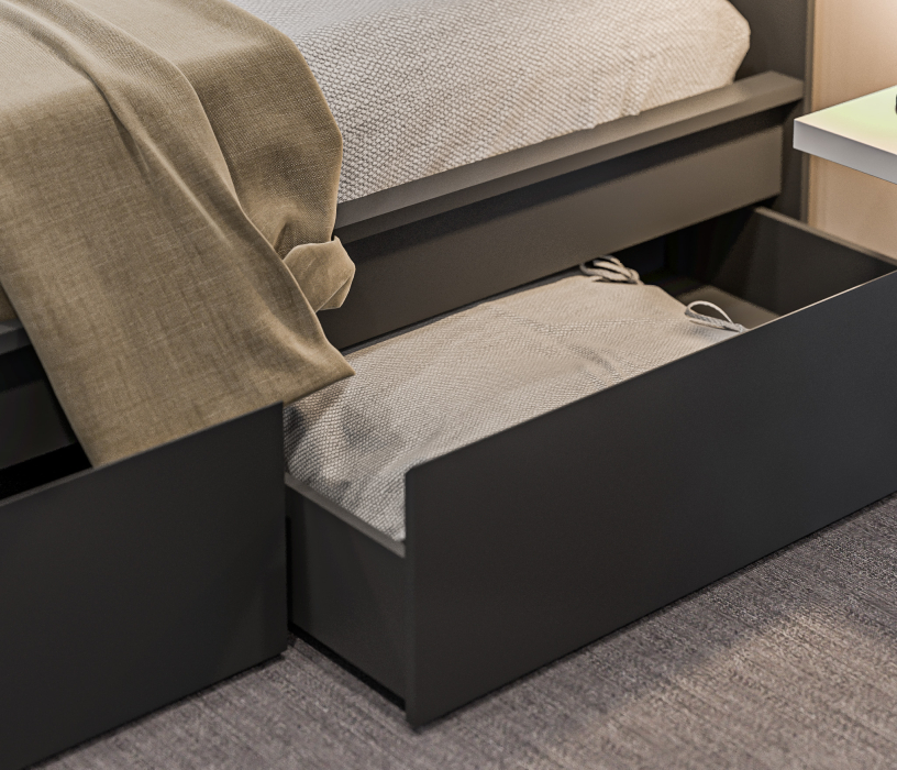 Кровати 160 см, Ящик выкатной Леон СБ-3370