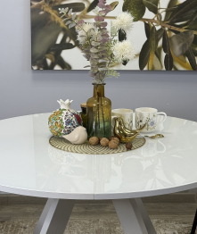 Стол Kenner RL1100s раздвижной, стекло