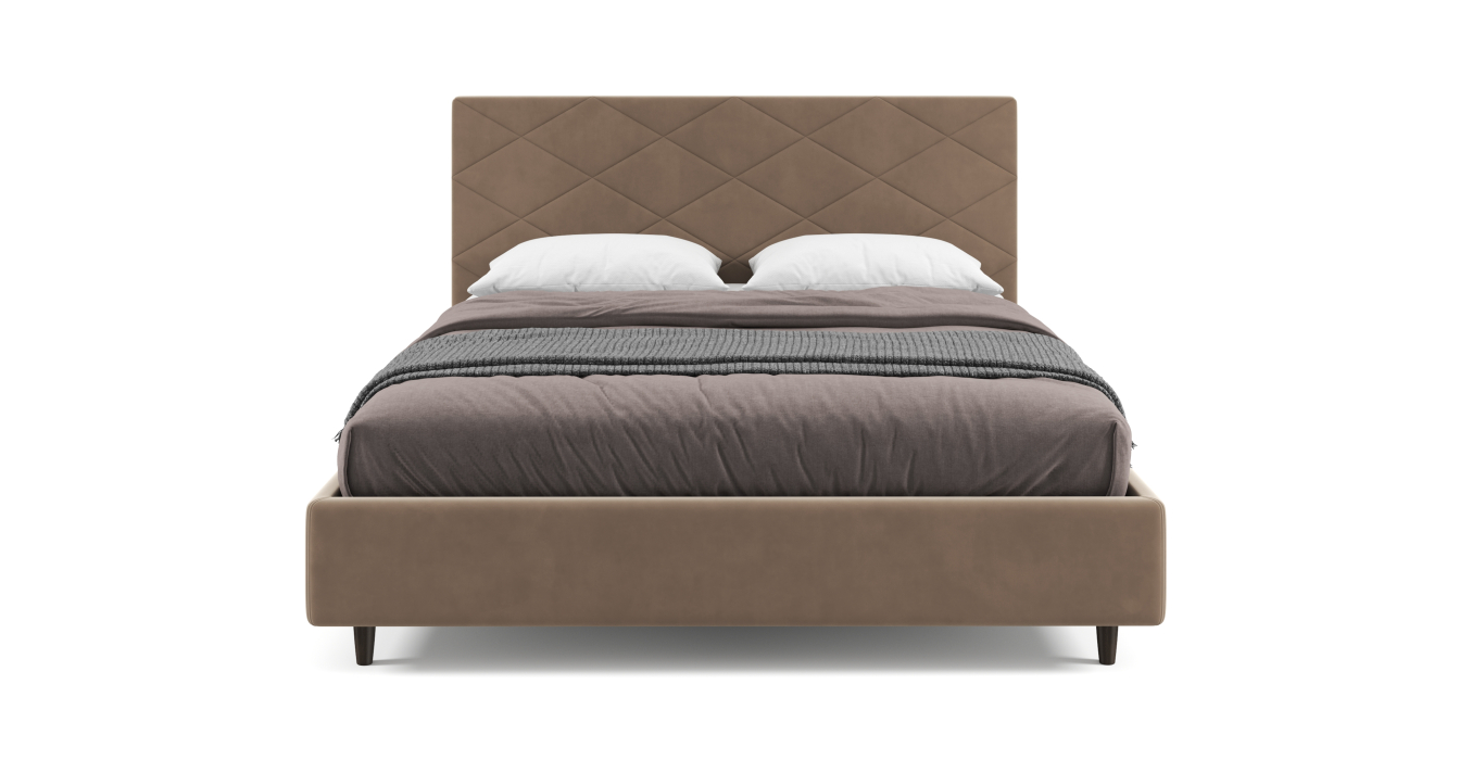 Кровати, Кровать Lineaflex Аликанте Сканди Newtonе honey 160x200