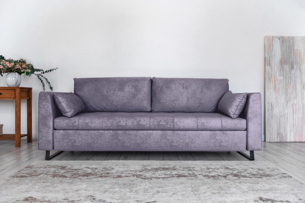 Диваны кровати со спальным местом, Прямой диван Marrit, велюр