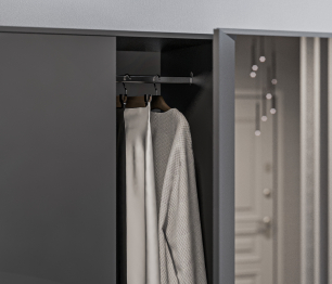 Шкаф 2 дверный с ящиками Леон СБ-3362