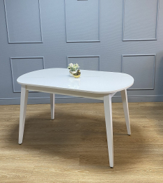 Стол Kenner 1300M раздвижной, стекло глянец