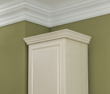 Комплектующие, Карниз 500*390 Гранд / Ливерпуль СБ-3532 МДФ Классика Светлый