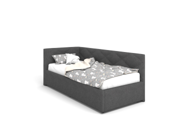 Кровать Lineaflex Эмили Bravo dark grey 90x200