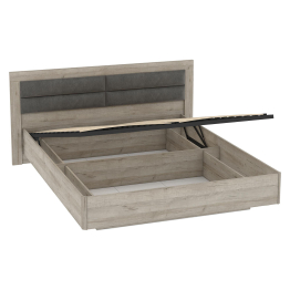 Кровать Анима КРП-321-16-16, 1,6*2,0, дуб серый, alpina 14