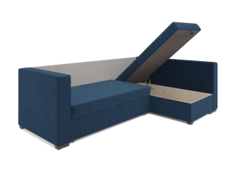 Угловой диван Монако, велюр Luna