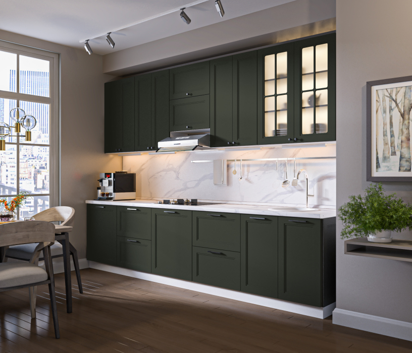 MODERN, MODERN стол угловой (равносторонний) 2 дв 90х82 см