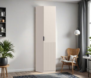 Шкаф однодверный Макс 500 мм, вариант №4 (ЛДСП/МДФ)