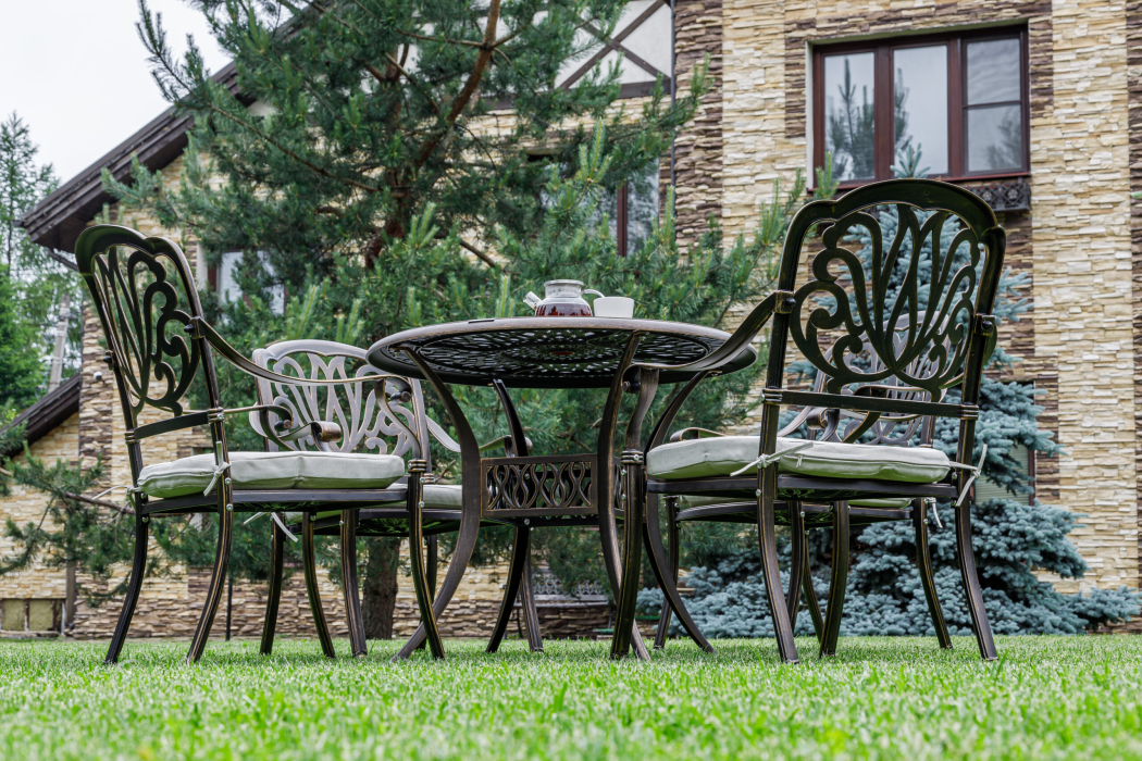 Комплекты мебели, Комплект из литого алюминия WILHELM на 4 персоны