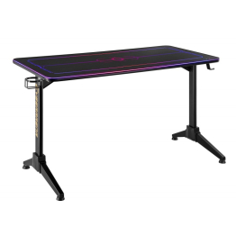 Стол для компьютера c RGB световыми эффектами FoxGear FG-BLD-I49B
