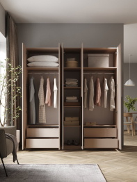 Шкаф распашной 5-ти дверный София 2200х2000х520 мм