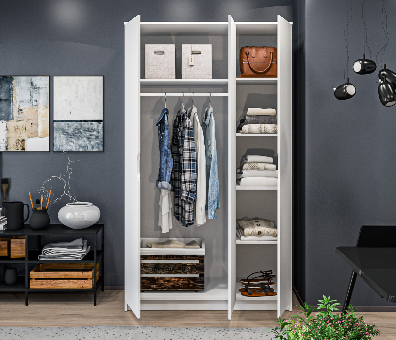 Шкафы распашные, Шкаф 3 дверный Бруклин СБ-3347