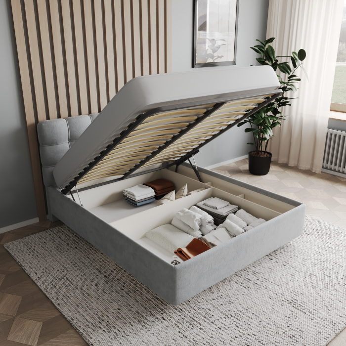 Мягкая кровать, Кровать Prime Soft 140х200 с подъёмным механизмом