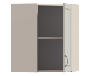 Сити шкаф навесной угловой 1 дв 58х72 см
