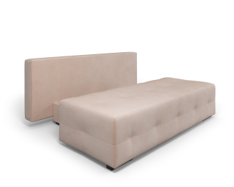 Прямой диван Марс №1, микровелюр