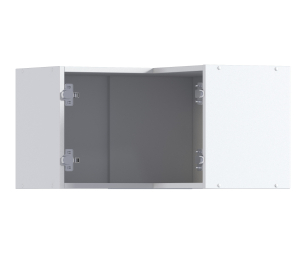 Квадро шкаф угловой навесной 60х36 см