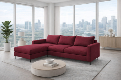 Диван Латте 300 см в тканях Velutto Soft