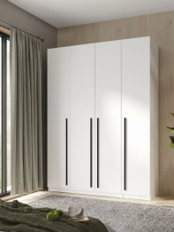 Шкаф для одежды распашной с ящиками 4-х дверный, София, 2200х1600х520 мм