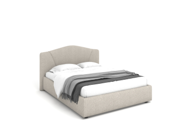 Кровать Lineaflex Беатрис Buckle white 160x200