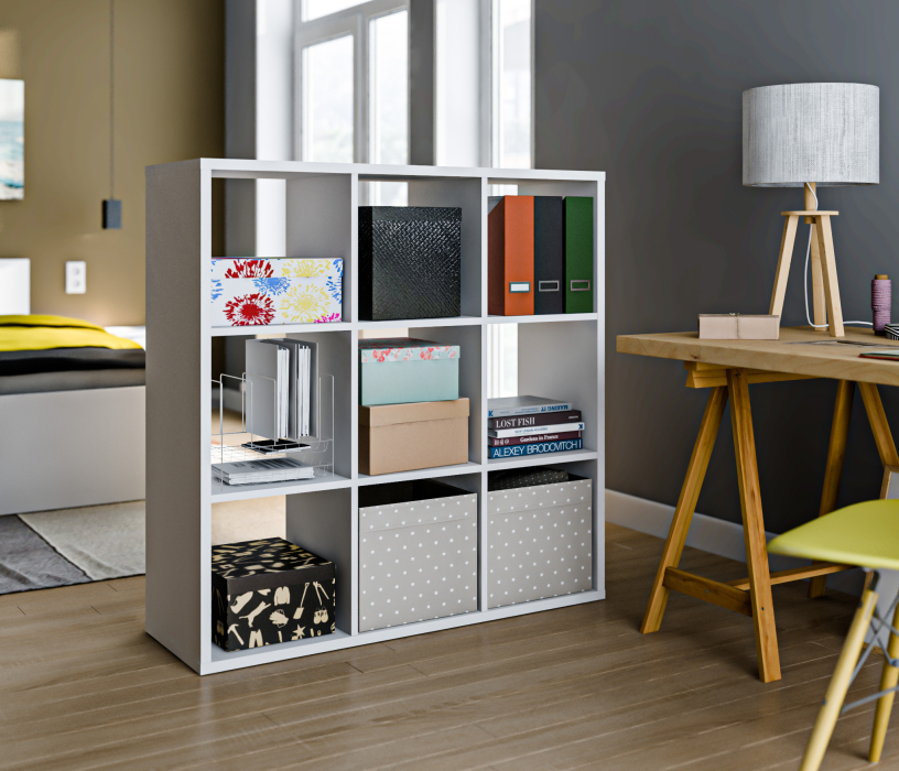 Стеллажи, Стеллаж Кито СБ-3243 Белый