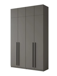 Шкаф распашной 4-х дверный с антресолью София 2600х1600х520 мм