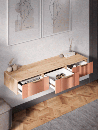 ТВ тумба подвесная Ингрия Luxe 3