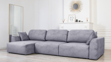 Диваны угловые в гостиную, Диван угловой Trump, велюр