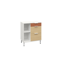 Тумба Марвэл 16.160, белый, плэйн, безмолвная пустыня