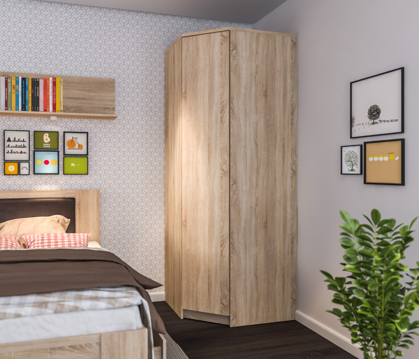 Угловые шкафы, Шкаф угловой Веста СБ-2538