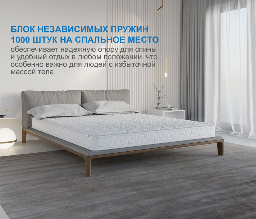 900 x 2000, Матрас Сити-Мадрид 900х2000