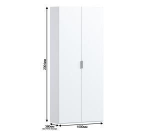 Корпус шкафа Мальта СБ-3257 Белый