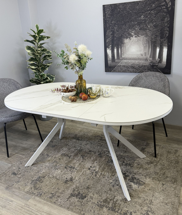 Обеденные столы, Стол KENNER DO1100 раздвижной, керамика 