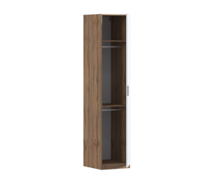 Шкаф однодверный Макс 500 мм, вариант №4 (ЛДСП, дуб вотан)