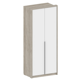 Шкаф Анима ШК-3217, дуб серый, белый