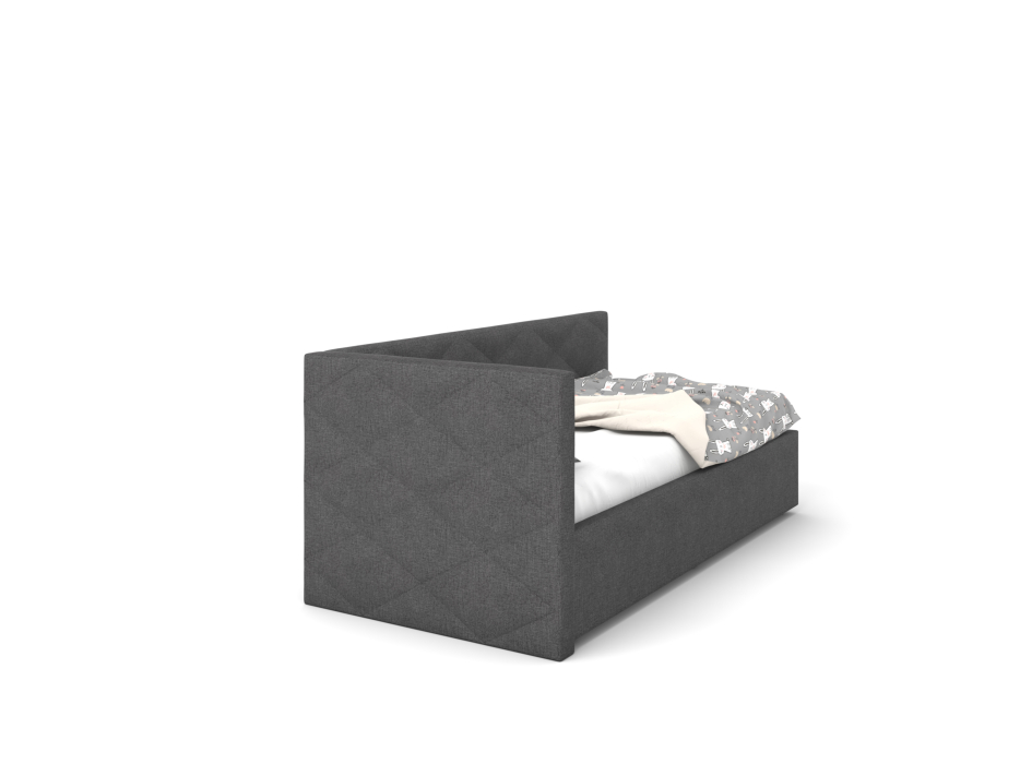 Кровати, Кровать Lineaflex Эмили Bravo dark grey 120x200