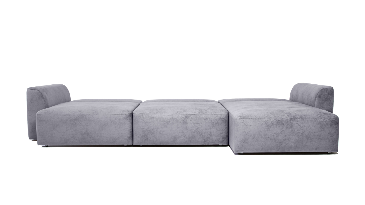 Диваны угловые в гостиную, Диван угловой Trump, велюр