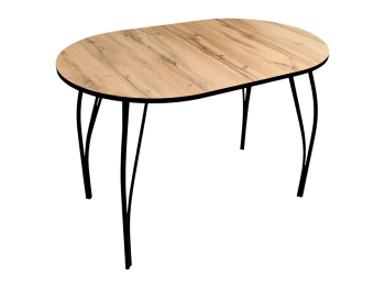 Стол Милано, раздвижной, овал, 700х1100/1400